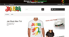 Desktop Screenshot of jahrockapparel.com